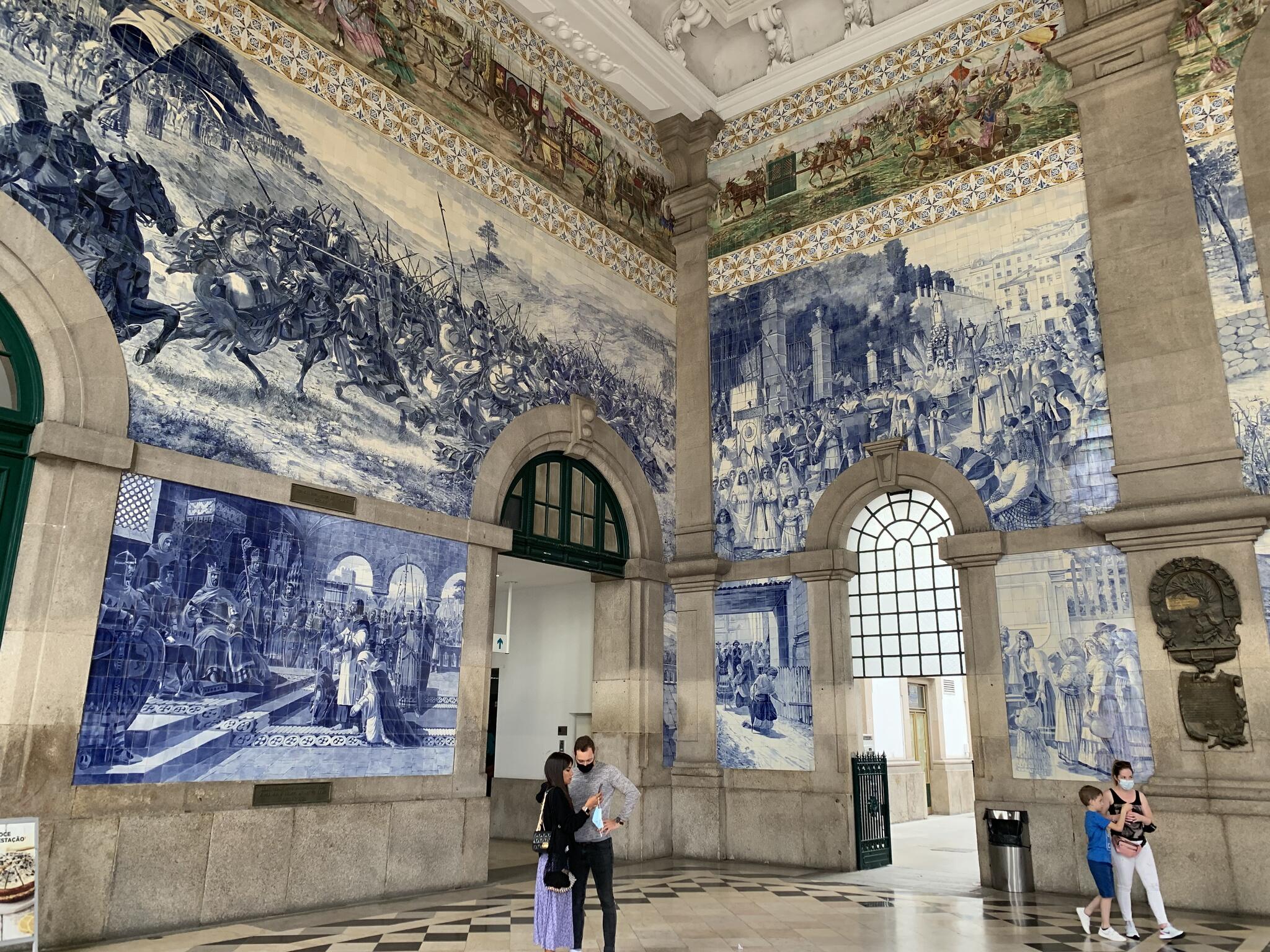 La gare ferroviaire de São Bento